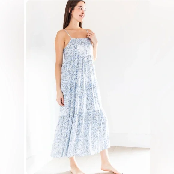 Pull & Bear Summer Floral Dress Size Xsmall - Picture 7 of 8